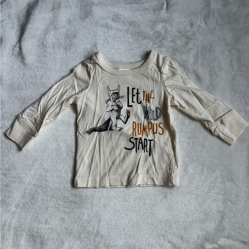 Where The Wild Things Are Graphic Long Sleeve Shirt